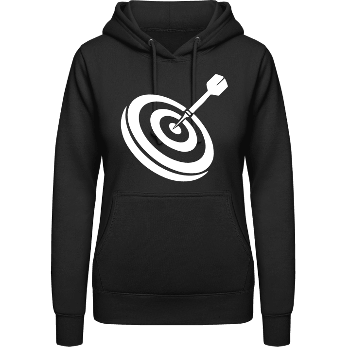 Dartboard Vrouwen Hoodie contain pic