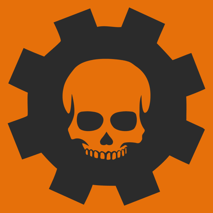 Cogwheel Skull T-skjorte 0 image