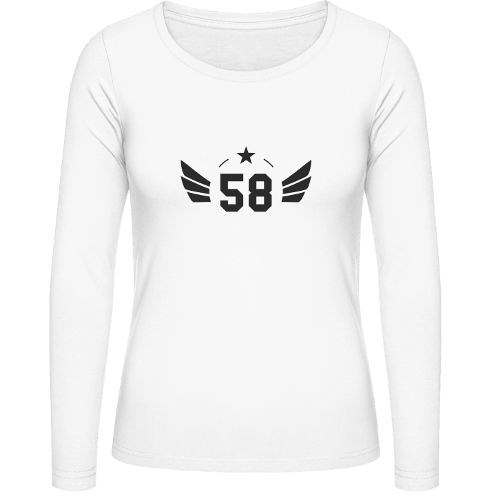 58 Years T-shirt à manches longues pour femmes 0 image