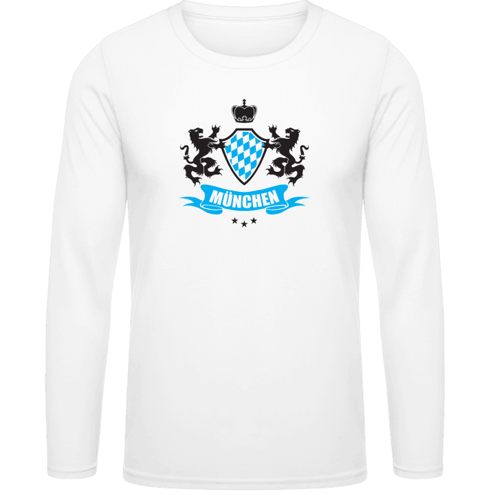 München Coat of Arms T-shirt à manches longues contain pic