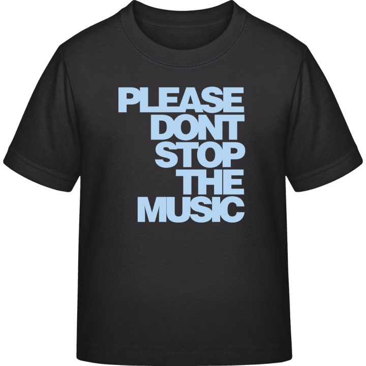 Don't Stop The Music T-shirt för barn contain pic