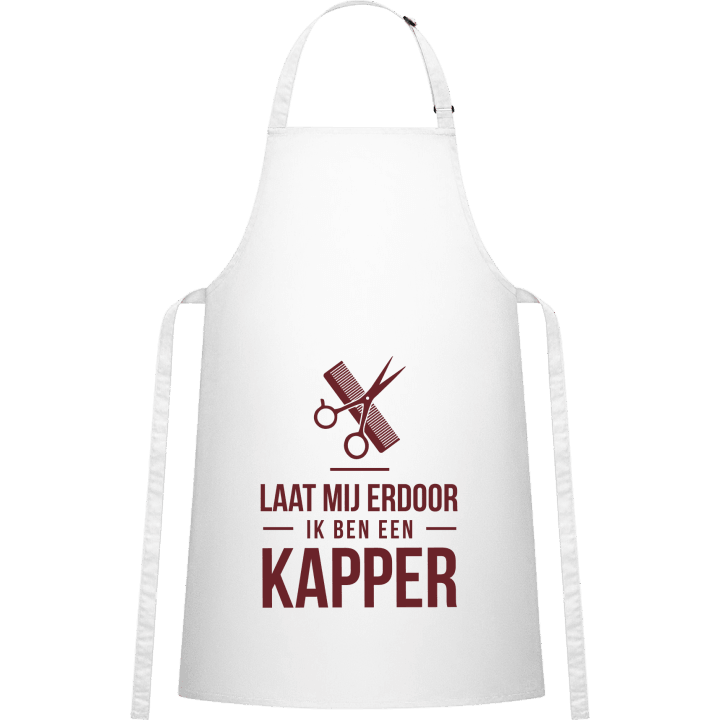 Laat Mij Door Ik Ben Een Kapper Kitchen Apron 0 image