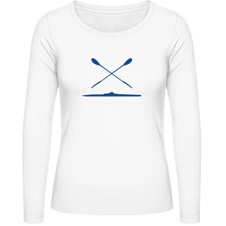 Rowing Equipment T-shirt à manches longues pour femmes contain pic