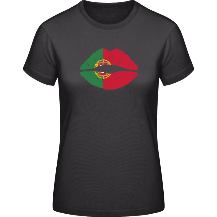Portugal Kiss Flag T-shirt för kvinnor 0 image