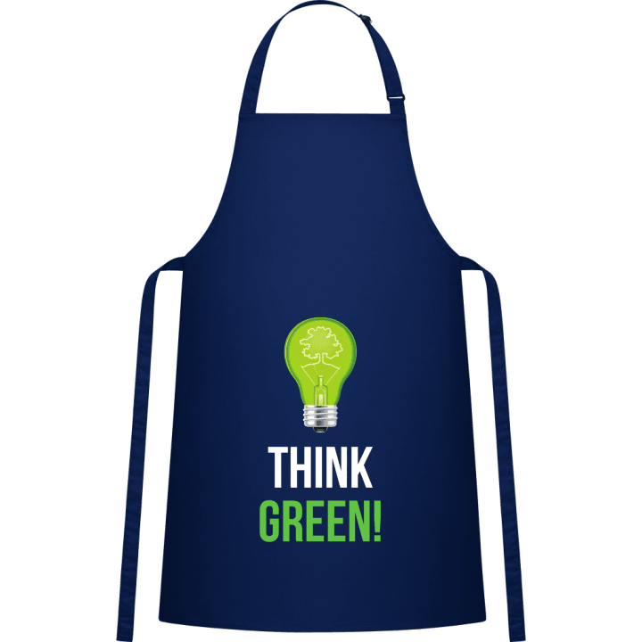 Think Green Logo Delantal de cocina contain pic