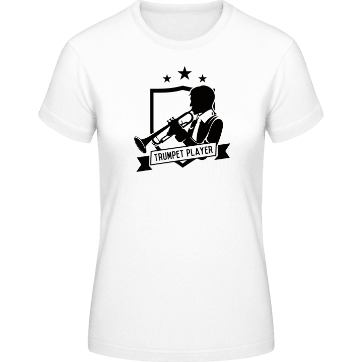 Trumpet Player Star T-shirt för kvinnor contain pic