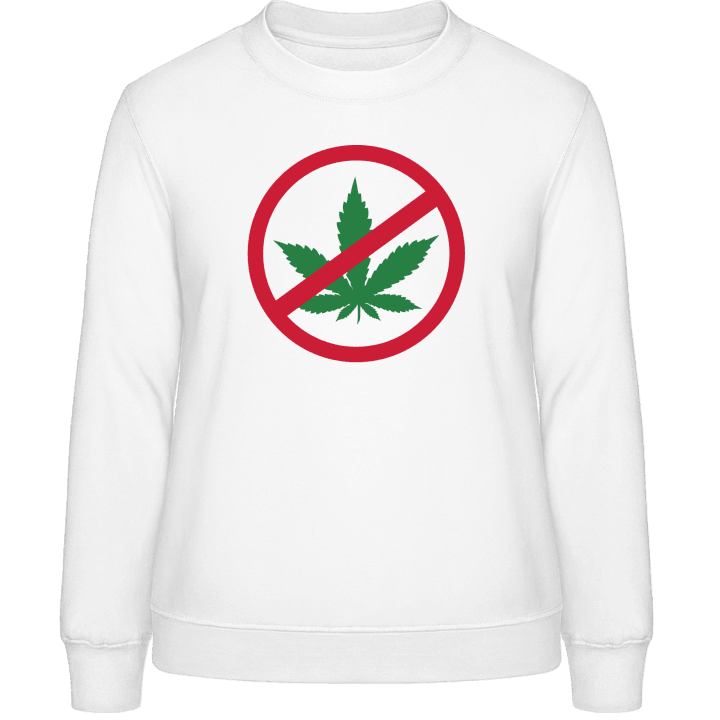 No Drugs No Dope Sweatshirt för kvinnor contain pic