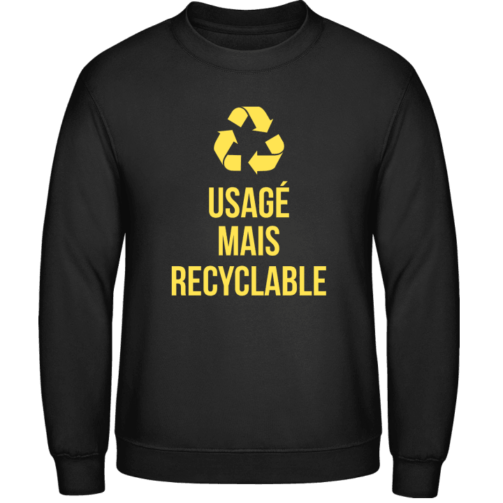 Usagé mais recyclable Sweatshirt contain pic