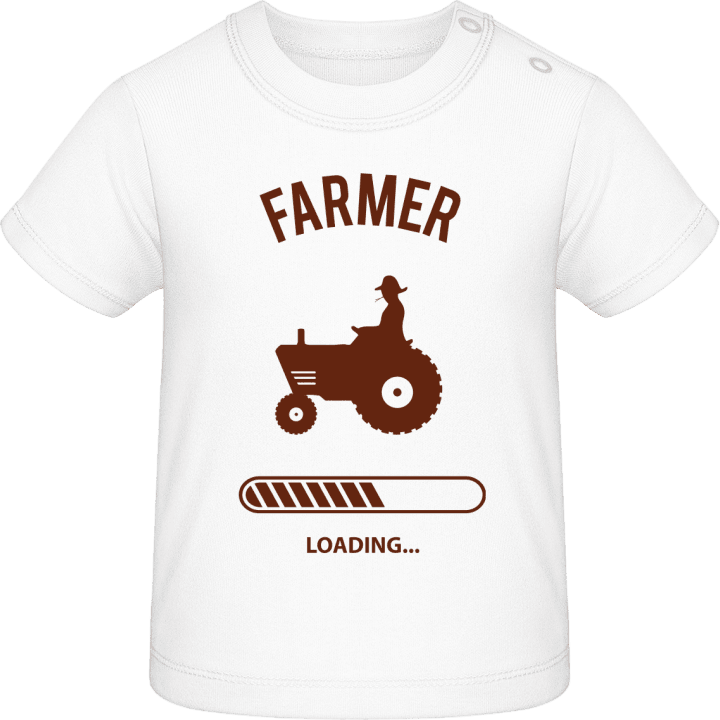 Farmer Loading T-shirt för bebisar contain pic
