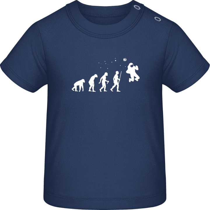 Cosmonaut Evolution T-shirt för bebisar contain pic
