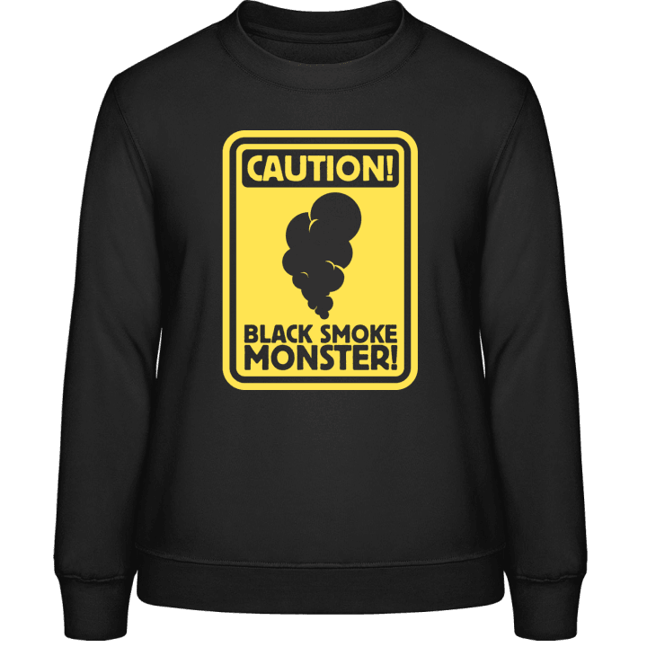 Black Smoke Sweatshirt för kvinnor 0 image