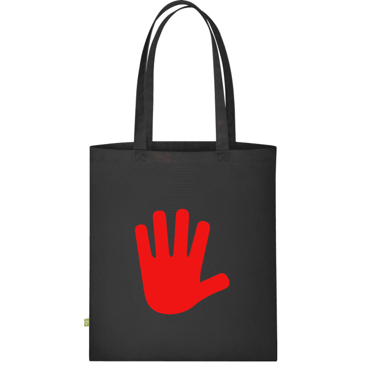 Stop Hand Väska av tyg contain pic