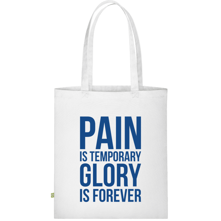 Pain Is Temporary Glory Forever Väska av tyg contain pic