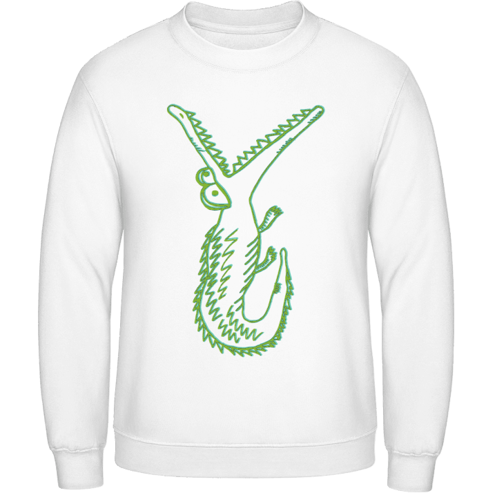 krokodil Illustration Sweatshirt 0 image