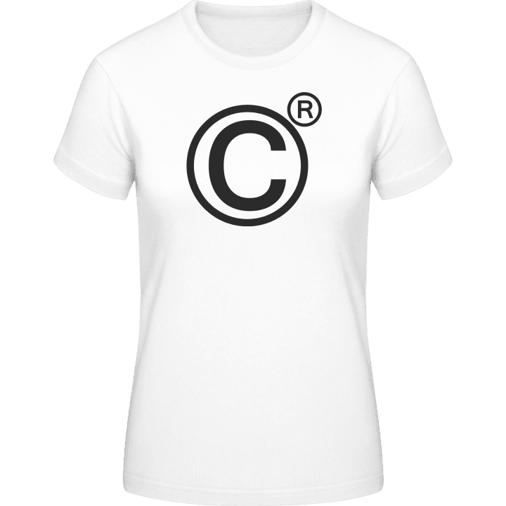Copyright All Rights Reserved T-shirt til kvinder 0 image