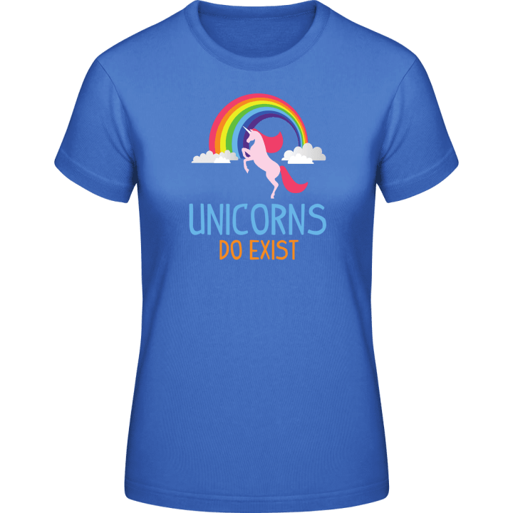 Unicorns Do Exist T-shirt för kvinnor 0 image