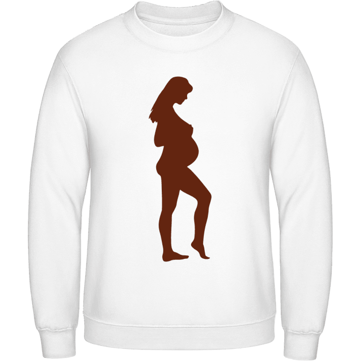 Pregnant Woman Sweatshirt contain pic