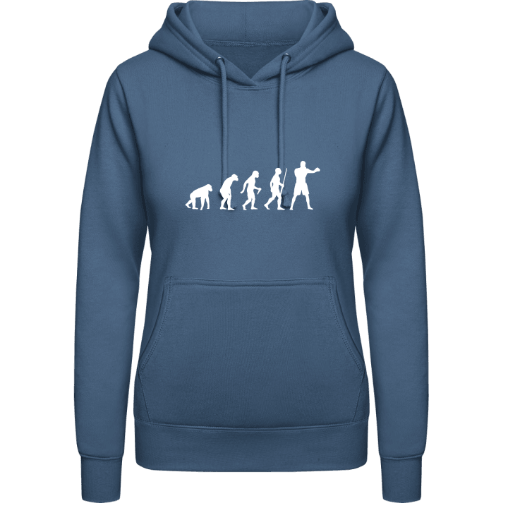 Boxer Evolution Vrouwen Hoodie contain pic