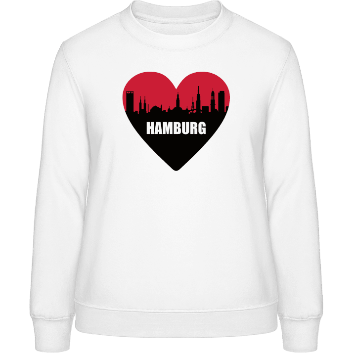 Hamburg Heart Frauen Sweatshirt contain pic