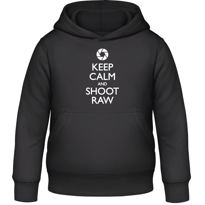 Keep Calm and Shoot Raw Sweat à capuche pour enfants 0 image