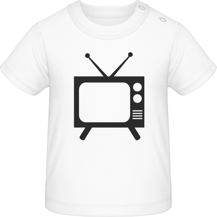 TV Television Retro Screen T-shirt för bebisar 0 image