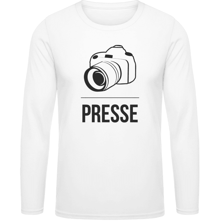 Photojournalist Presse Camicia a maniche lunghe contain pic