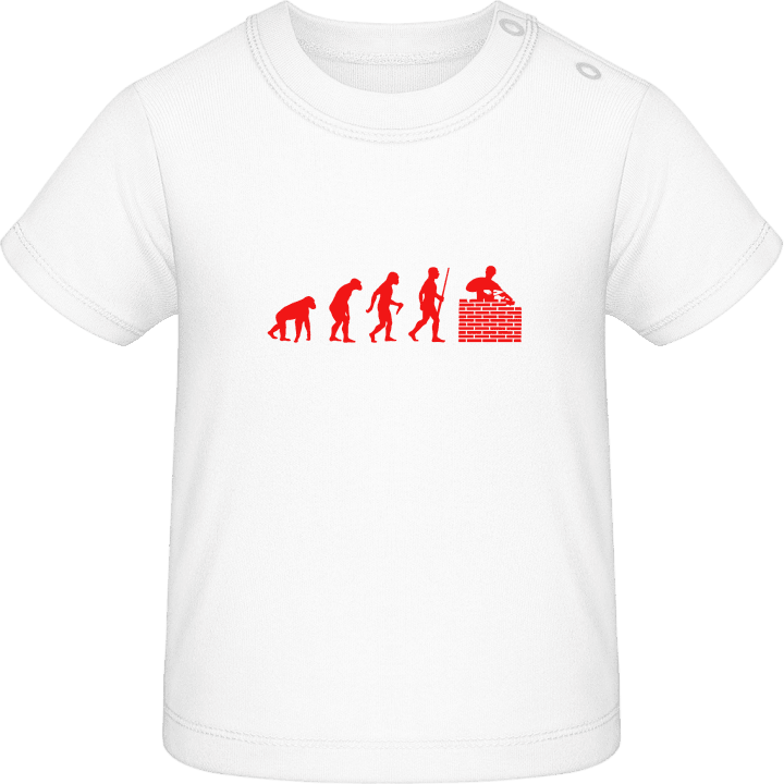 Bricklayer Evolution T-shirt för bebisar contain pic