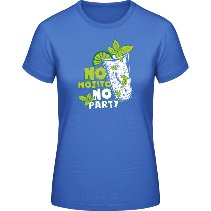 No Mojito No Party Frauen T-Shirt contain pic