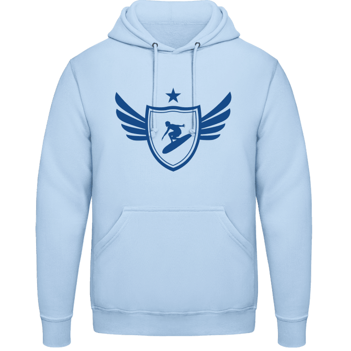 Surfer Star Wings Hoodie contain pic