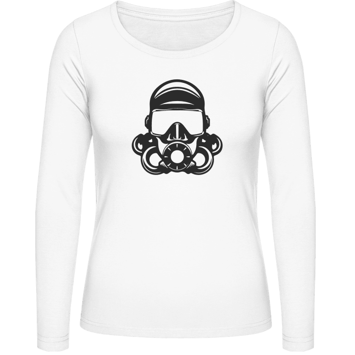 Divers Mask Women long Sleeve Shirt 0 image