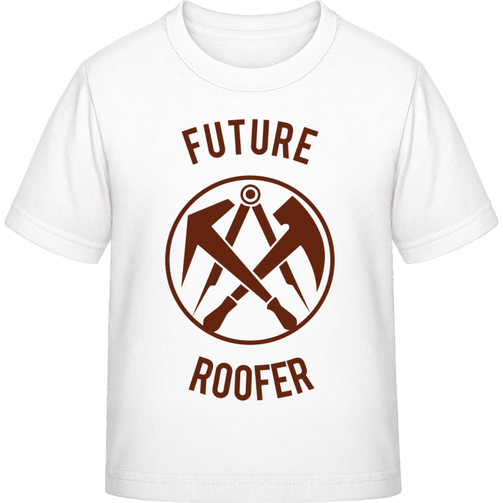 Future Roofer T-shirt för barn contain pic