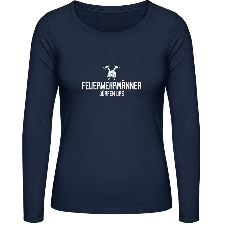 Feuerwehrmänner dürfen das T-shirt à manches longues pour femmes 0 image