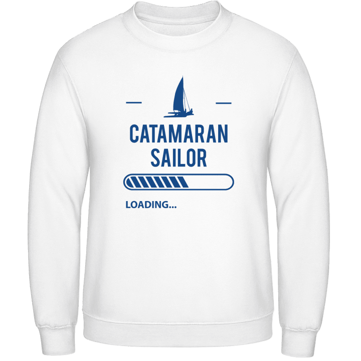Catamaran Sailor Loading Sudadera contain pic