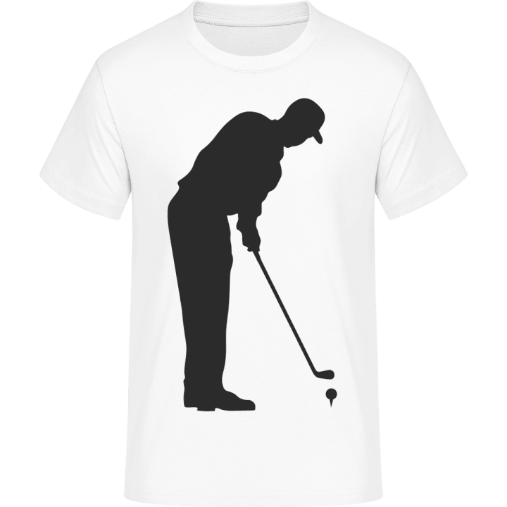 Golf Player Silhouette Maglietta 0 image