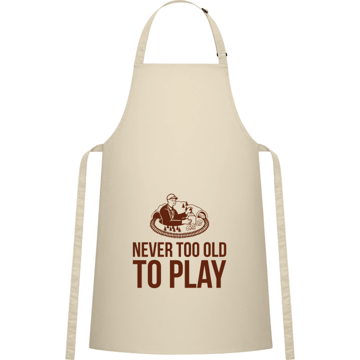 Never Too Old To Play Förkläde för matlagning 0 image