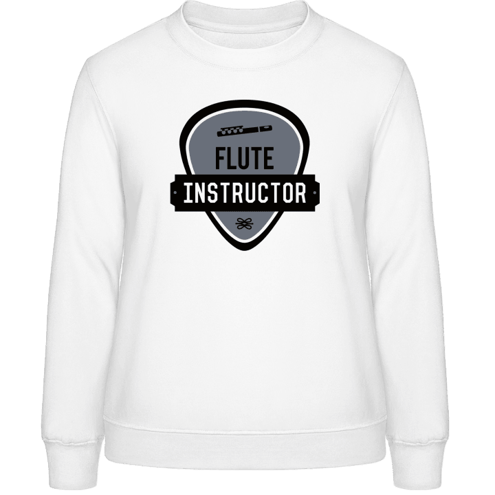 Flute Instructor Vrouwen Sweatshirt contain pic