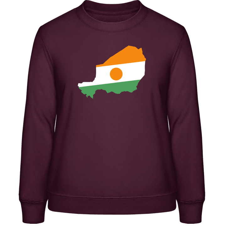 Niger Map Sweat-shirt pour femme contain pic