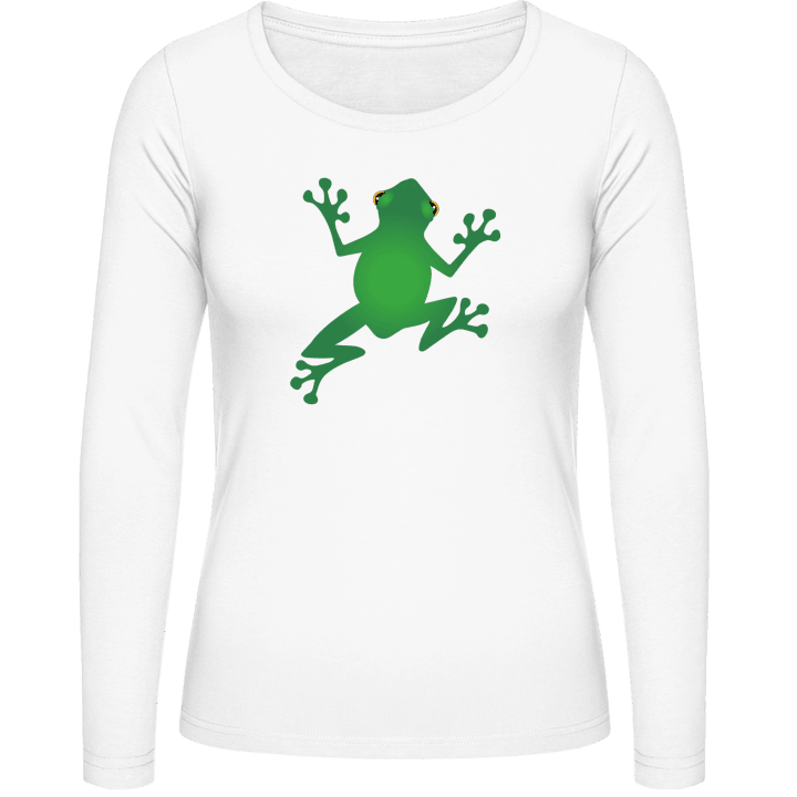 Green Frog T-shirt à manches longues pour femmes 0 image