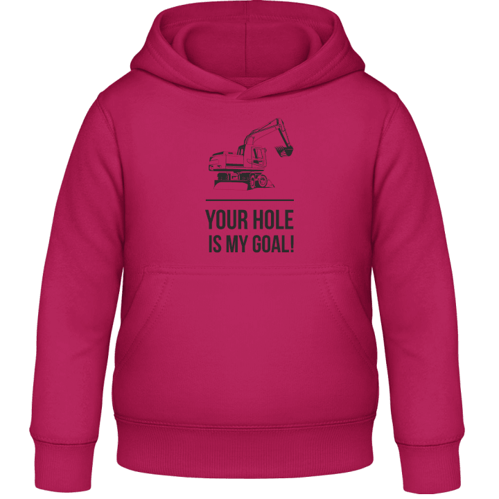 Your Hole is my Goal Barn Hoodie contain pic