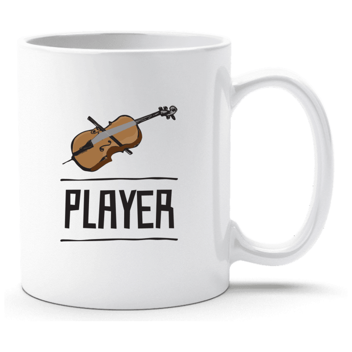 Cello Player Illustration Cup contain pic