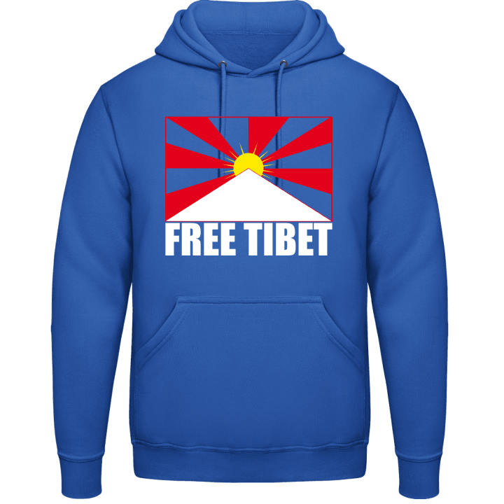 Free Tibet Felpa con cappuccio contain pic