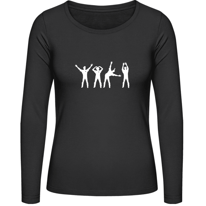 YMCA Vrouwen Lange Mouw Shirt contain pic