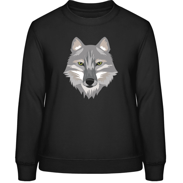 Wolf Face Women Sweatshirt 0 image