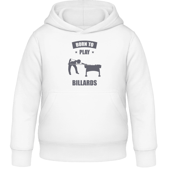 Born To Play Billiards Kids Hoodie contain pic