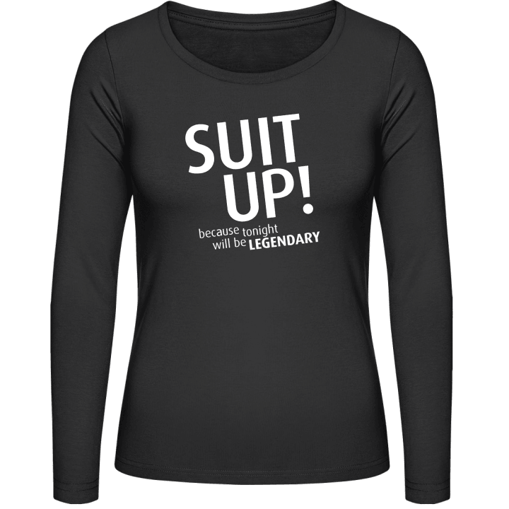 HIMYM Suit Up Vrouwen Lange Mouw Shirt 0 image