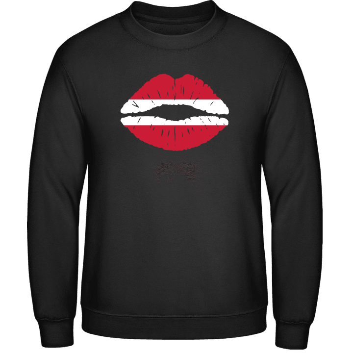 Austrian Kiss Flag Sweatshirt contain pic