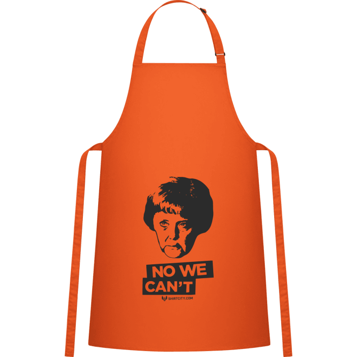 Merkel - No we can't Kitchen Apron contain pic