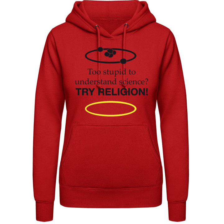 Atheist Women Hoodie contain pic