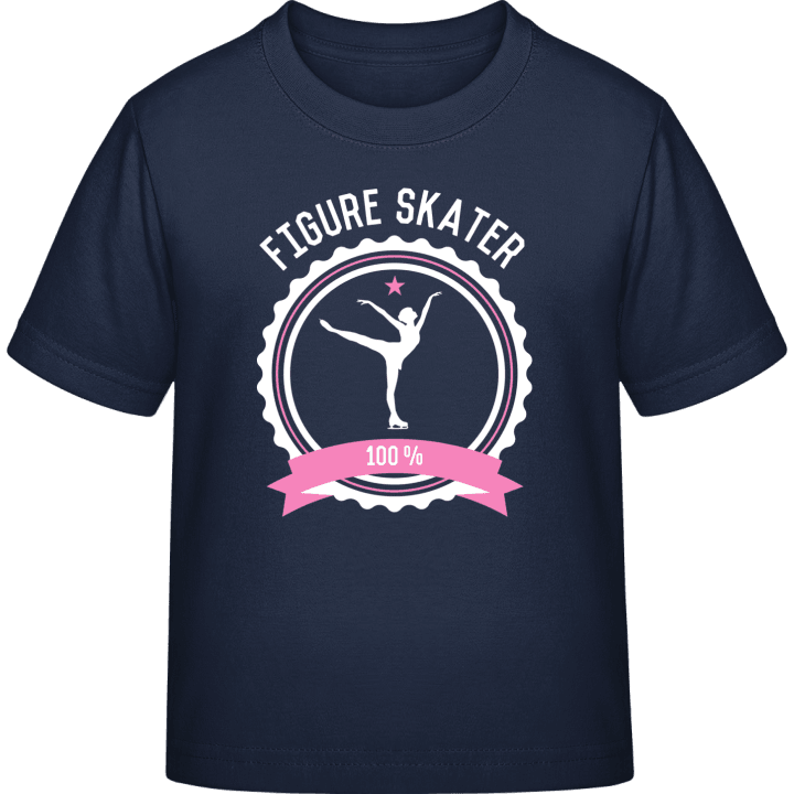 Figure Skater 100 Percent Camiseta infantil contain pic