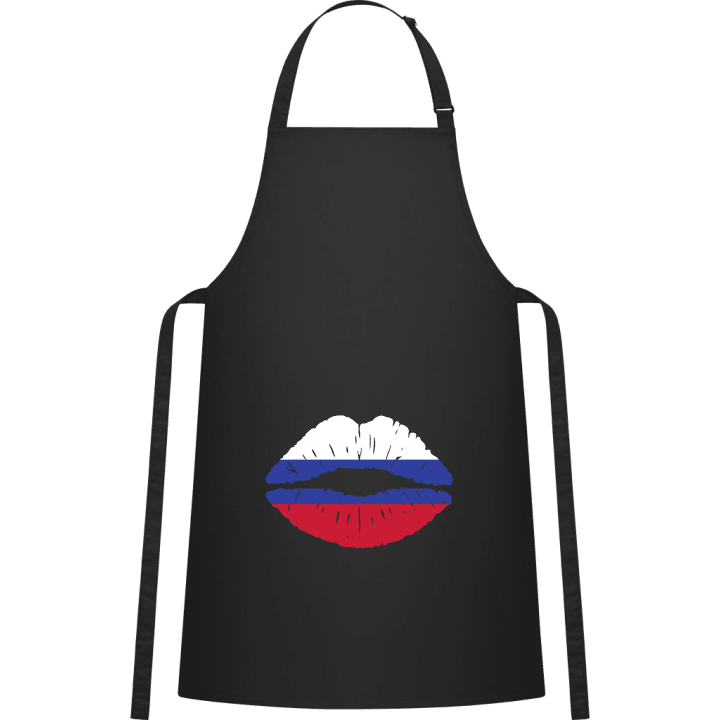 Russian Kiss Flag Delantal de cocina contain pic